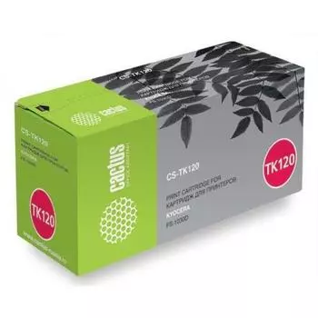 Картридж Cactus CS-TK120 для Kyocera FS-1030D, черный