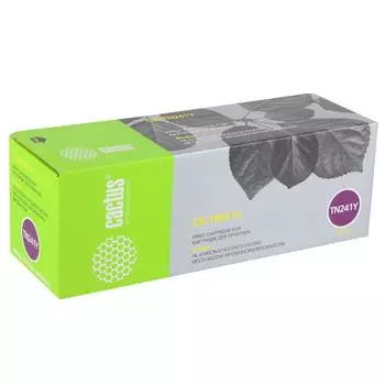 Картридж Cactus CS-TN241Y для Brother HL-3170CDW, желтый