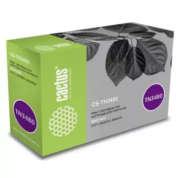 Картридж Cactus CS-TN3480 для Brother DCP L5500DN/ L6600DW, черный