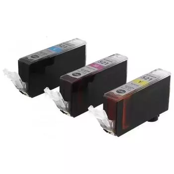 Картридж Canon CLI-521C/M/Y (2934B010) набор для Canon Pixma MP540/620/630/980, голубой/пурпурный/желтый