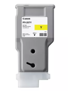 Картридж CANON PFI-207 Y желтый