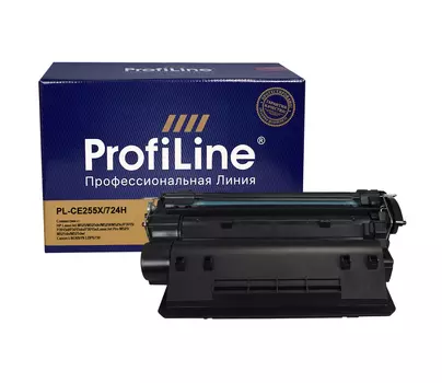 Картридж CE255X/724H (№55X) 12500 копий ProfiLine