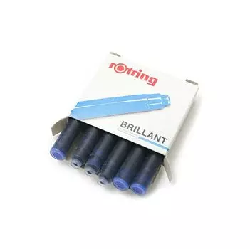 Картридж для перьевой ручки Rotring Artpen S0194681 синий (12 шт. в уп-ке)