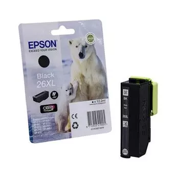 Картридж EPSON 26XL черный повышенной емкости для XP-600/XP-700/XP-800