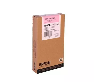 Картридж Epson C13T603C00 Stylus Pro 7800/9800 (Magent Light) 220