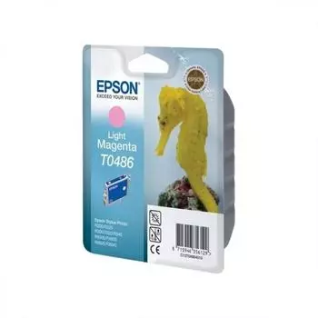 Картридж Epson T0486 (C13T04864010) для Epson St Ph R200/300/500/600, светло-пурпурный