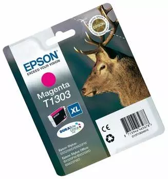 Картридж EPSON T1303 пурпурный экстраповышенной емкости для SX525/SX620/BX320/BX625