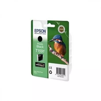 Картридж Epson T1591 (C13T15914010) для Epson St Ph R2000, фото черный