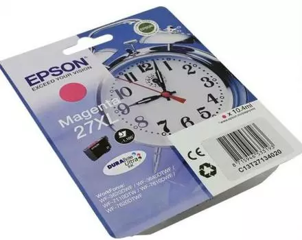 Картридж EPSON T2713 пурпурный повышенной емкости для WF-7110/7610/7620