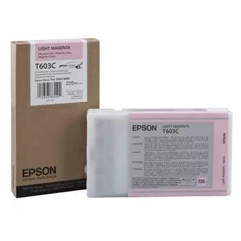 Картридж EPSON T603C светло-пурпурный для Stylus Pro 7800/9800