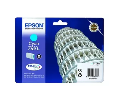 Картридж EPSON T7902 голубой повышенной емкости для WF-5110DW/WF-5620DWF