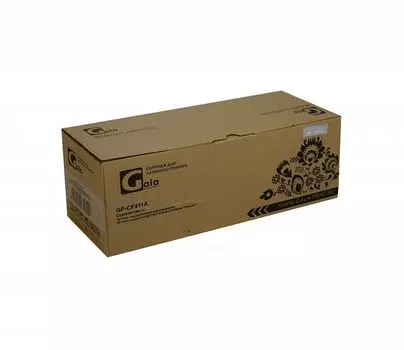Картридж GP-CF411A/046 (№410A) для принтеров HP Color LaserJet Pro CM377/CM377dw/CM452/CM452dn/CM452nw/CM477/CM477fdw/CM477fdw/CM477fnw/Canon LBP654Cx/LBP653Cdw/MF735Cx/MF734Cdw/MF732Cdw Cyan 2300 копий GalaPrint