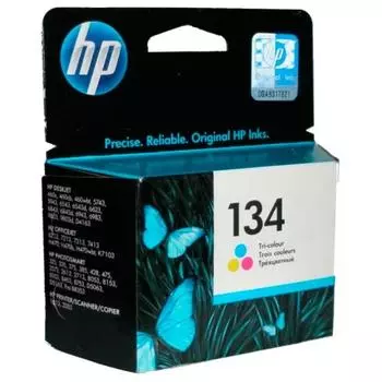 Картридж HP 134 C9363HE для HP DJ 6543/5743/6843/PS 8153/8453, трехцветный