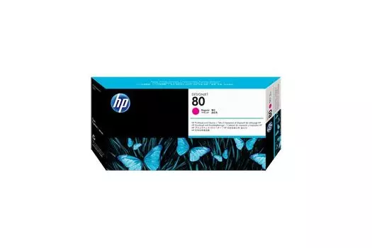 Картридж HP 80 C4822A пурпурный