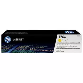 Картридж HP CE312A для HP LJ CP1025, желтый