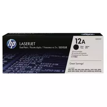 Картридж HP Q2612AF для HP LJ 1010/1012/1015, черный