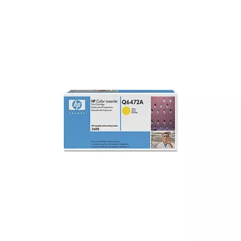 Картридж HP Q6472A HP Yellow для Color LJ3600