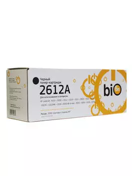 Картридж лазерный Bion BCR-Q2612A Black