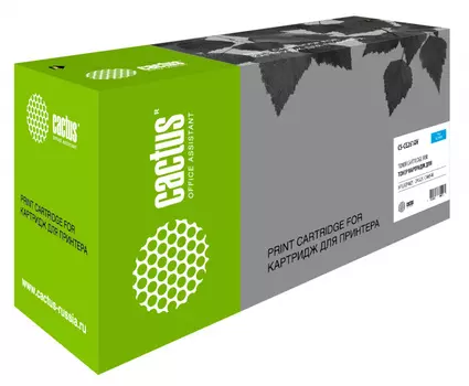 Картридж лазерный Cactus CS-CE261AV голубой (11000стр.) для HP LJ CP4025/CP4525/CM4540