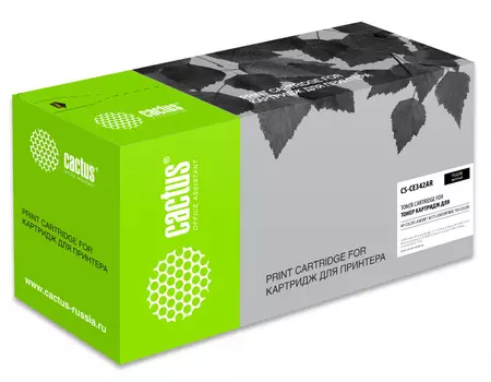 Картридж лазерный Cactus CS-CE342AR желтый (16000стр.) для HP CLJ M775