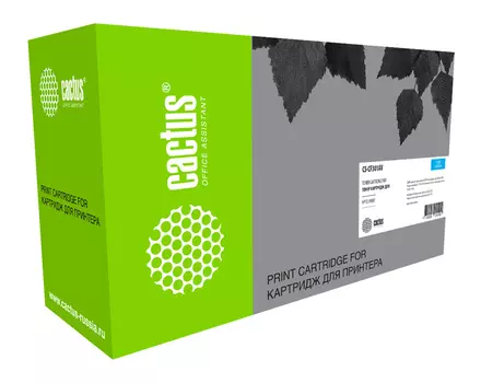 Картридж лазерный Cactus CS-CF301AV голубой (32000стр.) для HP CLJ Ent M880