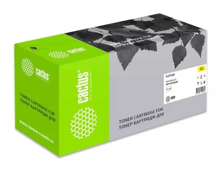 Картридж лазерный Cactus CS-CF312AV желтый (31500стр.) для HP CLJ Ent M855