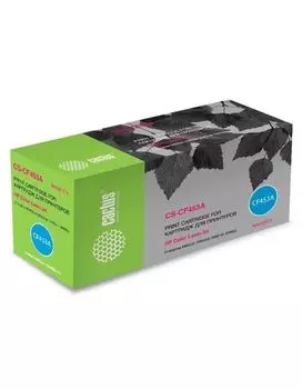 Картридж лазерный Cactus CS-CF453A пурпурный (10500стр.) для HP Color LJ Ent M652dn/M653dn/M681dh