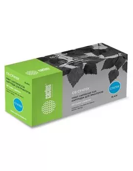 Картридж лазерный Cactus CS-CF470X черный (28000стр.) для HP Color LJ Enterprise Flow M681dh/M681f/M682z