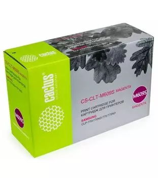Картридж лазерный Cactus CS-CLT-M609S пурпурный (7000стр.) для Samsung CLP 770/770ND/775/775ND