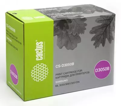 Картридж лазерный Cactus CS-D3050B черный (8000стр.) для Samsung ML-3050/3051/3051N/3051ND