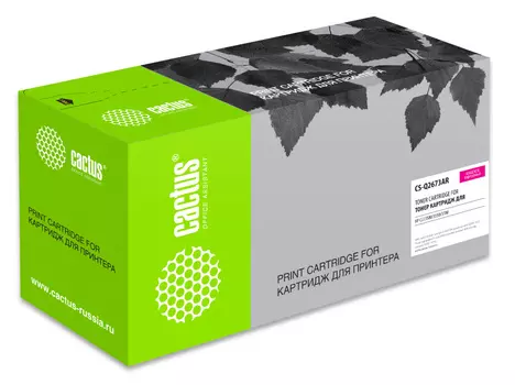 Картридж лазерный Cactus CS-Q2673AR пурпурный (4000стр.) для HP CLJ 3500/3550/3700