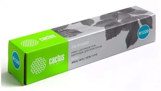 Картридж лазерный Cactus CS-R1220D черный (9000стр.) для Ricoh Aficio 1015/1018/1018D/1113