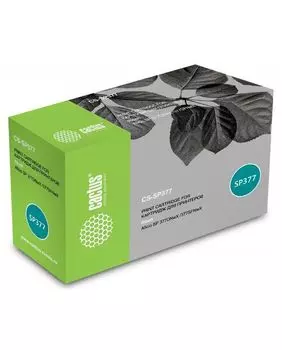 Картридж лазерный Cactus CS-SP377 408162 черный (6400стр.) для Ricoh Aficio SP 377DNwX/377SFNwX