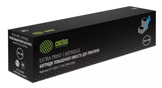 Картридж лазерный Cactus CS-TK1140-MPS черный (14400стр.) для Kyocera FS-1035/1135/M2535dn