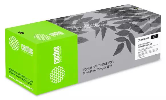 Картридж лазерный Cactus CS-TK8505K черный (30000стр.) для Kyocera FS-4500CN/5550CN/TASKalfa 4551ci