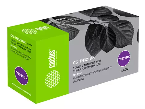 Картридж лазерный Cactus CS-TN321BK Black