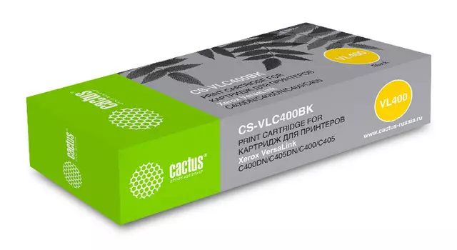 Картридж лазерный Cactus CS-VLC400BK 106R03532 черный (10500стр.) для Xerox VersaLink C400DN/C405DN/