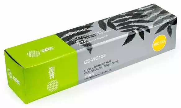 Картридж лазерный Cactus CS-WC123 006R01182 черный (30000стр.) для Xerox WC 133/M123/M128/Pro123
