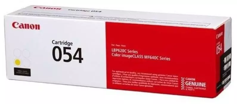 Картридж лазерный Canon 054 Y 3021C002 желтый (1200стр.) для Canon MF645Cx/MF643Cdw/MF641Cw/LBP623Cdw/621Cw