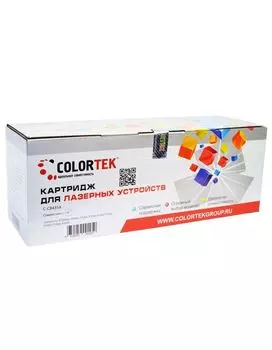 Картридж лазерный Colortek HP CB435A Black