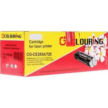 Картридж лазерный Colouring CG-CE285A/725