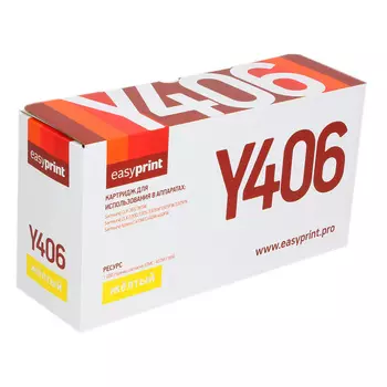 Картридж лазерный EasyPrint LS-Y406 Yellow
