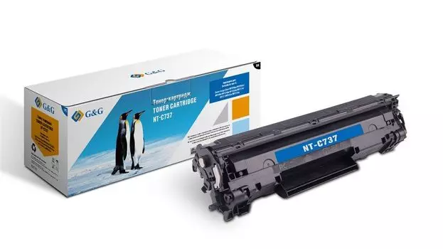 Картридж лазерный G&amp;G NT-C737 черный (2400стр.) для Canon Image Class MF229dw/226dn/216n/224dw/222dw/217w/211/212w/227dw