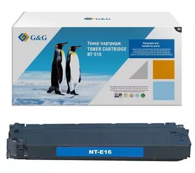 Картридж лазерный G&amp;G NT-E16 черный (2000стр.) для Canon PC 300/400/700/860/920/981;FC-108/128/200/208/500/530