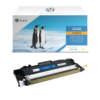Картридж лазерный G&amp;G NT-W2072A желтый (700стр.) для HP Color Laser MFP 179fnw/178nw/150nw