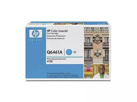 Картридж лазерный HP Q6461A голубой (12000стр.) для HP CLJ CM-4730x/4730/4730f/4730fm/730fsk