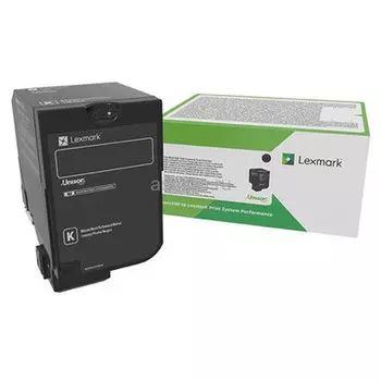 Картридж лазерный Lexmark74C5HKE черный