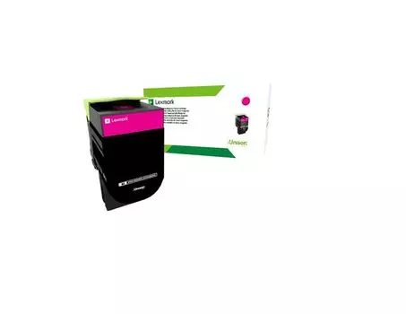 Картридж лазерный Lexmark 70C8HME малиновый