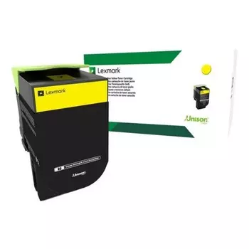 Картридж лазерный Lexmark 80C8HYE желтый