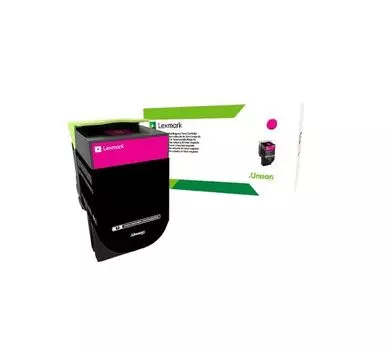 Картридж лазерный Lexmark 80C8XM0 малиновый